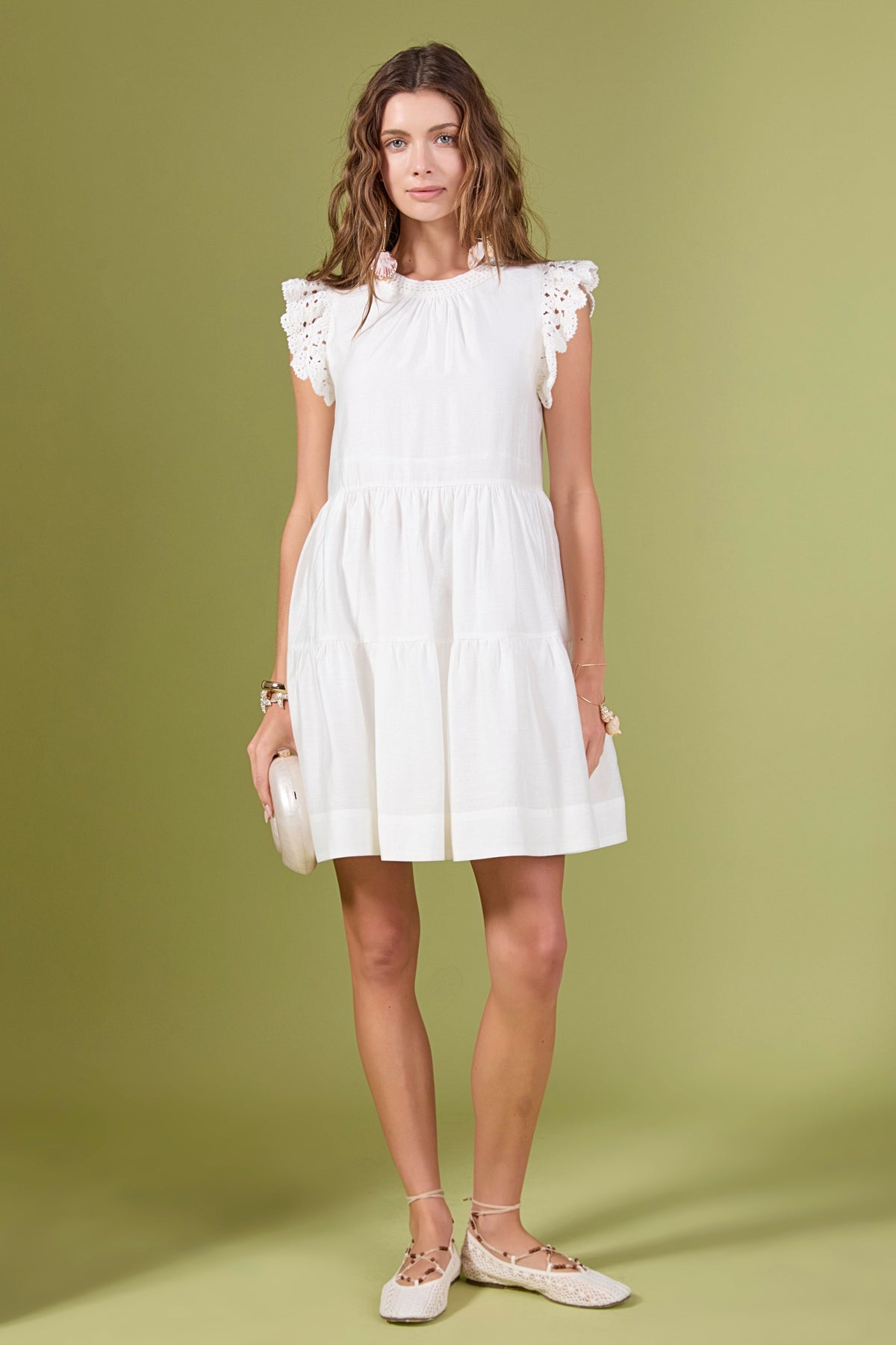 The Clara Crochet Dress