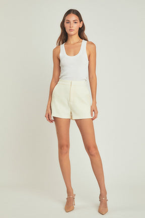 ENDLESS ROSE - High Waisted Shorts - SHORTS available at Objectrare
