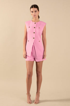 ENDLESS ROSE - High Waisted Shorts - SHORTS available at Objectrare