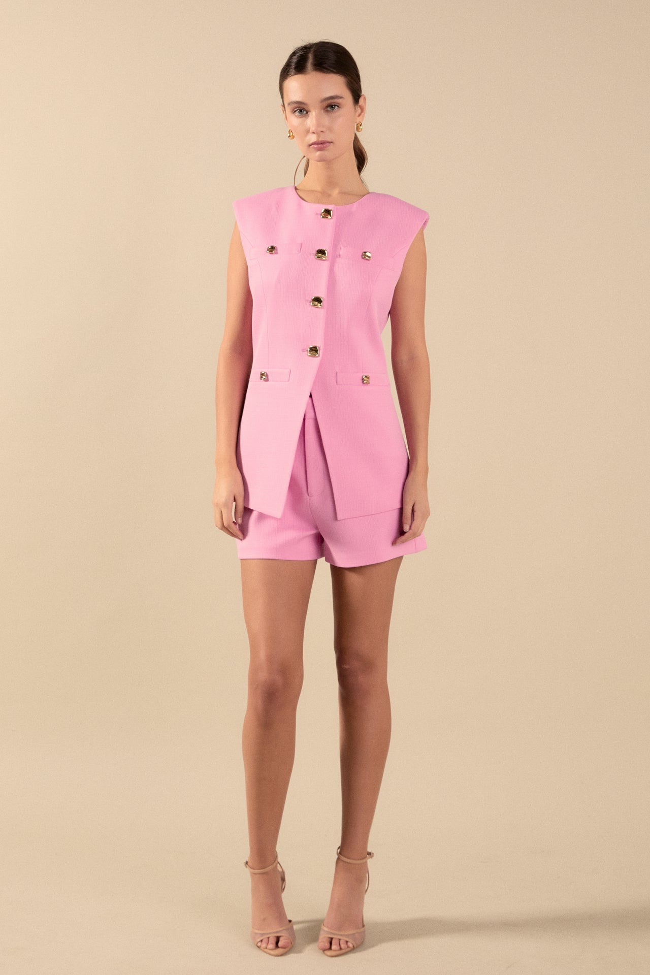 ENDLESS ROSE - High Waisted Shorts - SHORTS available at Objectrare