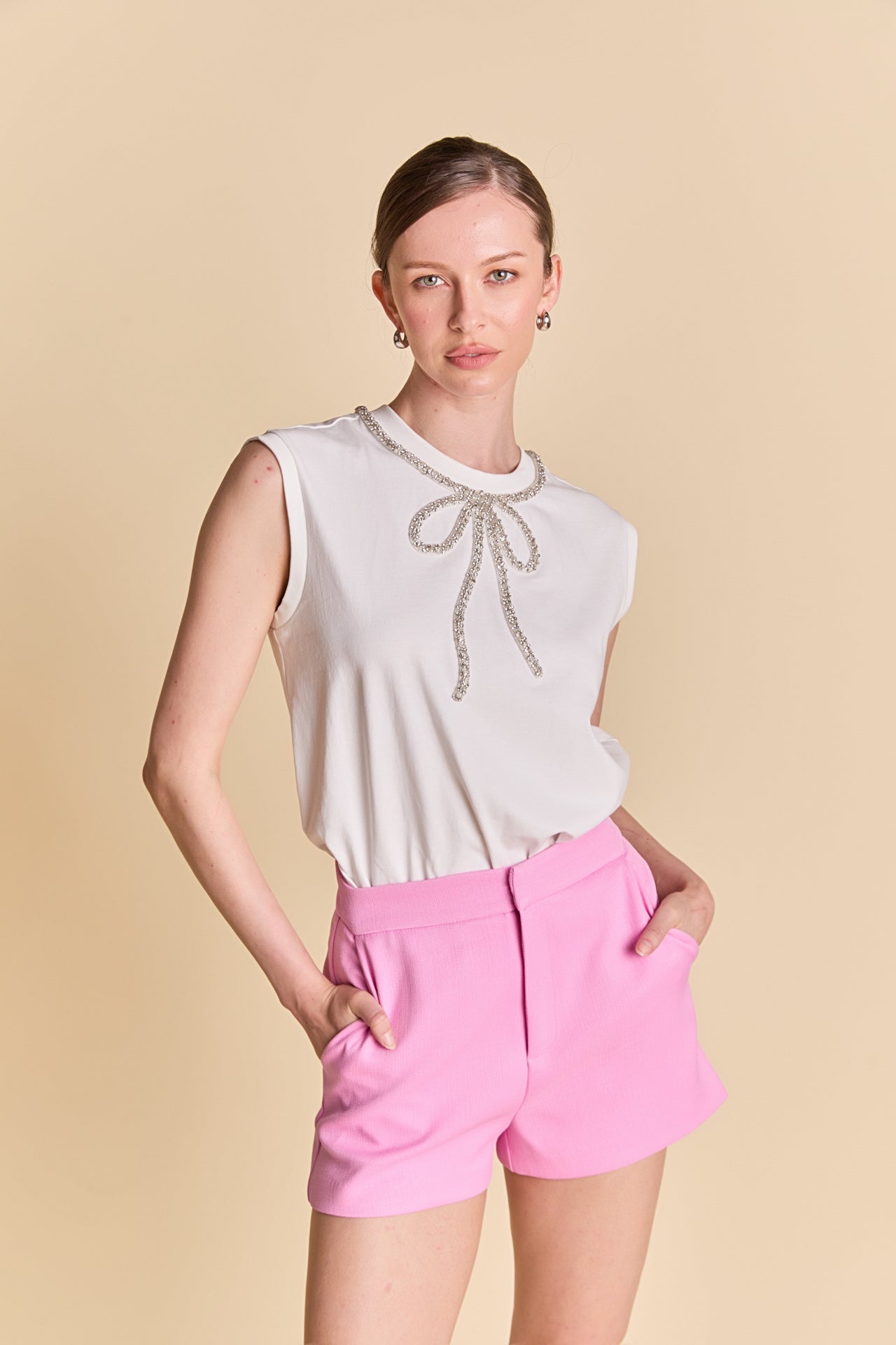 ENDLESS ROSE - High Waisted Shorts - SHORTS available at Objectrare