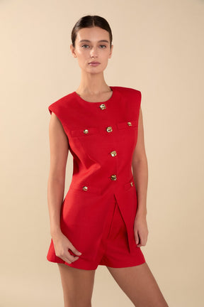 ENDLESS ROSE - Chrishell High Waisted Shorts - SHORTS available at Objectrare