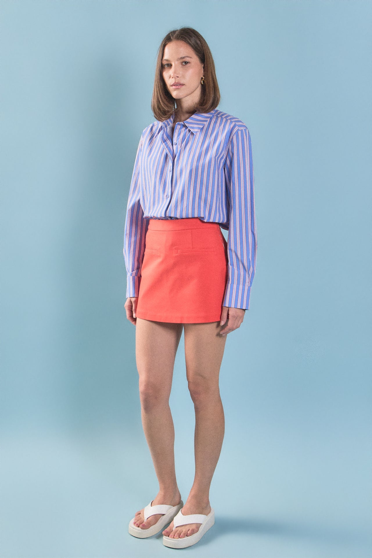 ENGLISH FACTORY - Stripe Cotton Shirt - SHIRTS & BLOUSES available at Objectrare