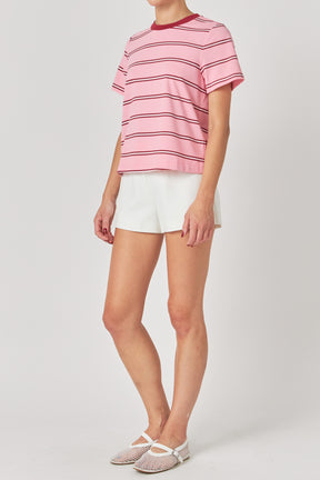 Jersey Stripe Top