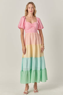 ENGLISH FACTORY - The Poppy Picnic Dress - DRESSES available at Objectrare