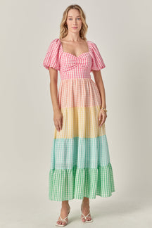 ENGLISH FACTORY - The Poppy Picnic Dress - DRESSES available at Objectrare