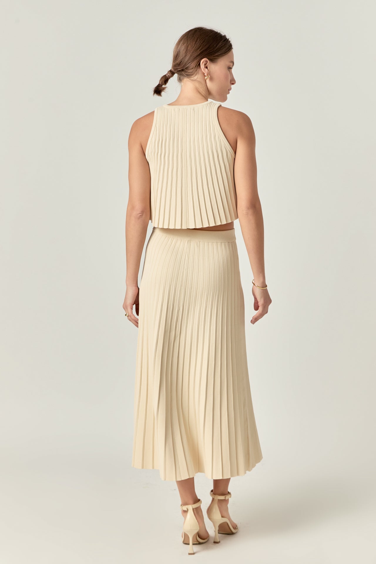 ENGLISH FACTORY - Knit Sleeveless Top - TOPS available at Objectrare