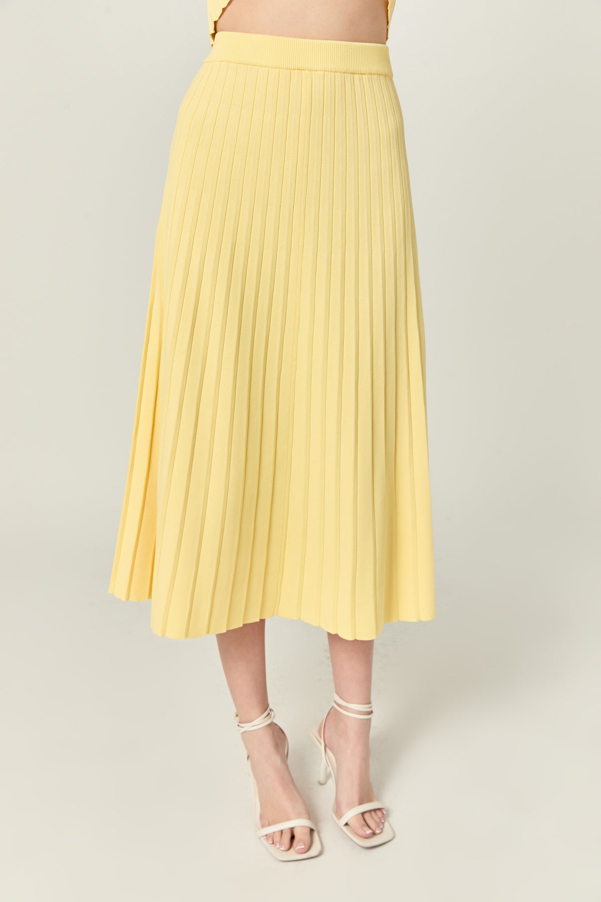 ENGLISH FACTORY - English Factory - Pleated A-line Skirt - SKIRTS available at Objectrare