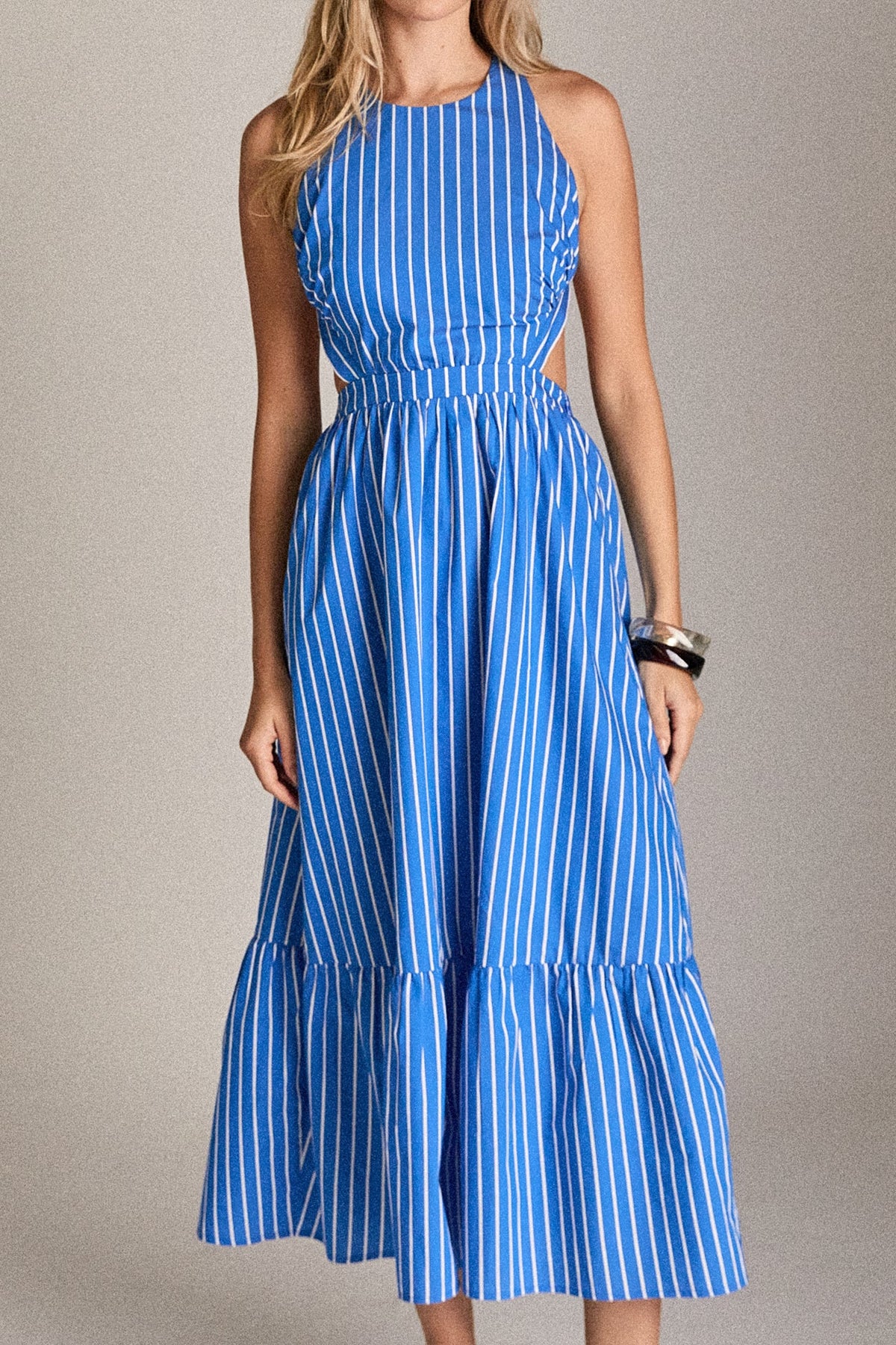 ENGLISH FACTORY - Riviera Stripe Dress - DRESSES available at Objectrare