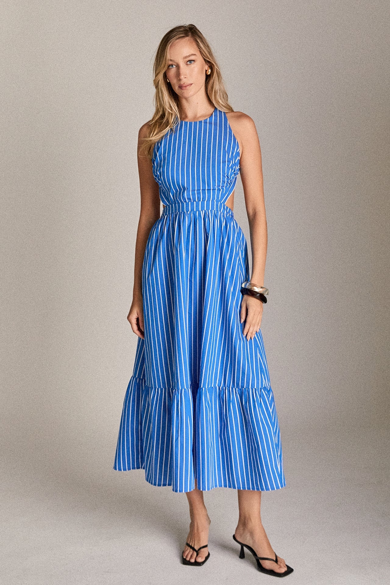 ENGLISH FACTORY - Riviera Stripe Dress - DRESSES available at Objectrare