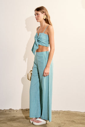 Gingham Culotte Breeze Pants