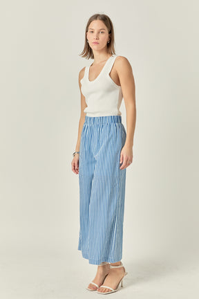 ENGLISH FACTORY - English Factory - Striped Pants - PANTS available at Objectrare