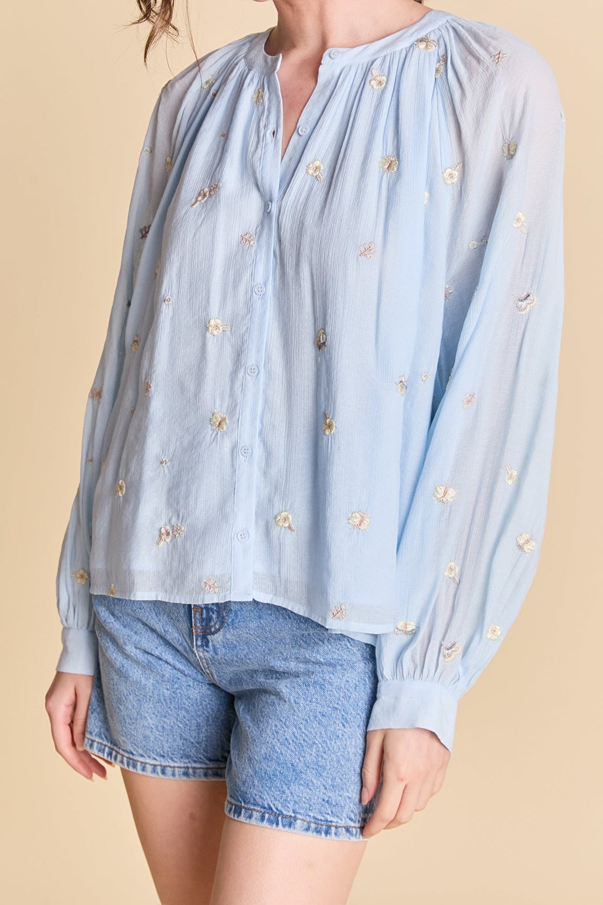 ENGLISH FACTORY - Embroidered Blouse - BLOUSES available at Objectrare