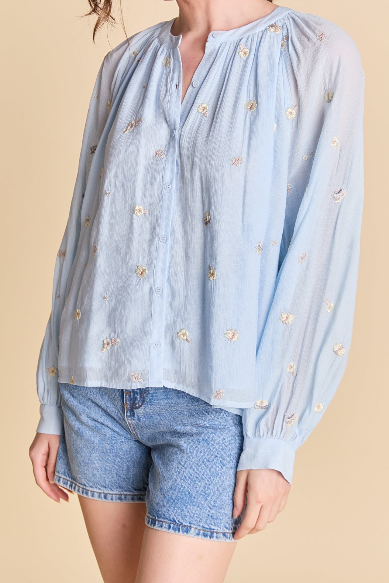 ENGLISH FACTORY - Embroidered Blouse - BLOUSES available at Objectrare