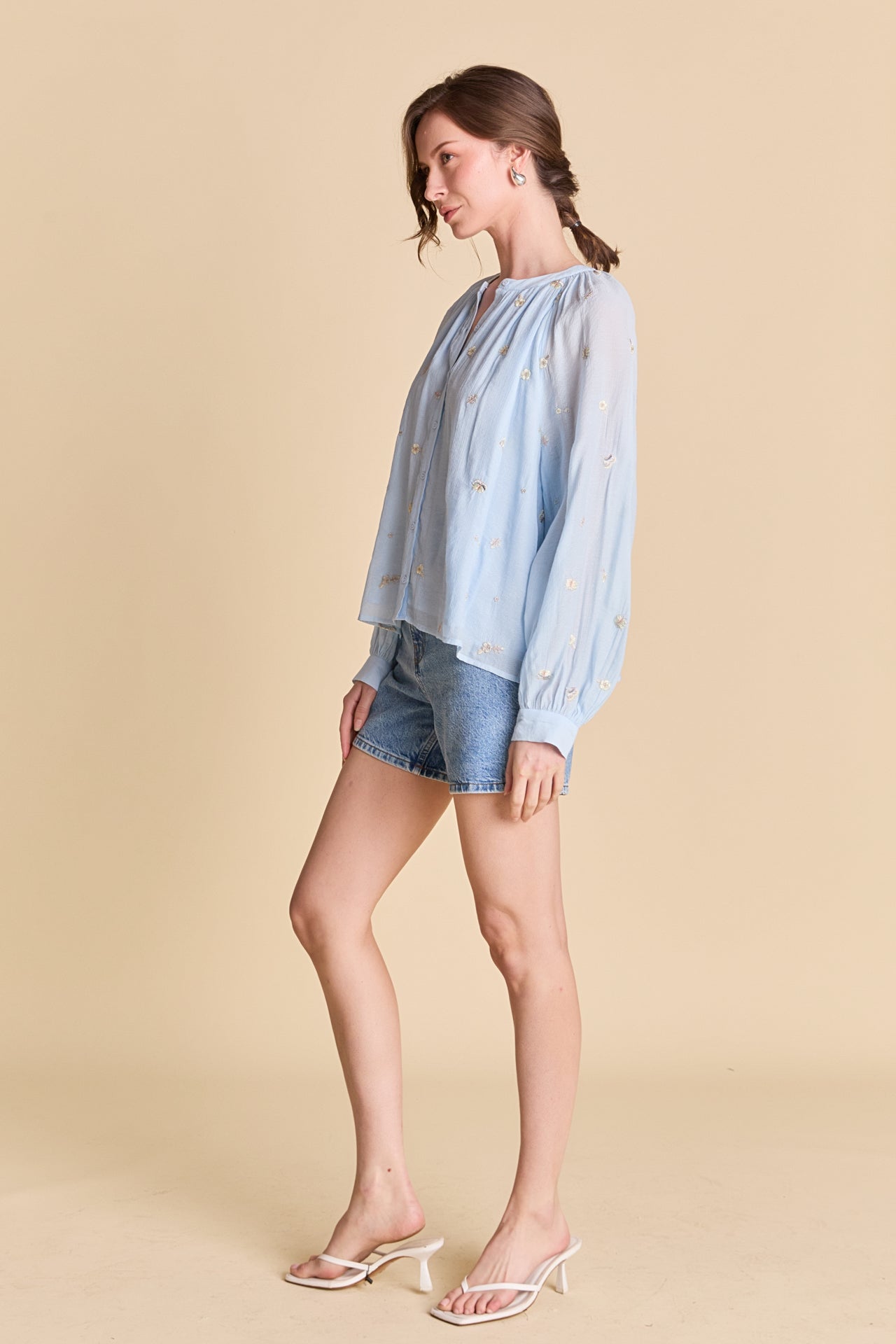 ENGLISH FACTORY - Embroidered Blouse - BLOUSES available at Objectrare