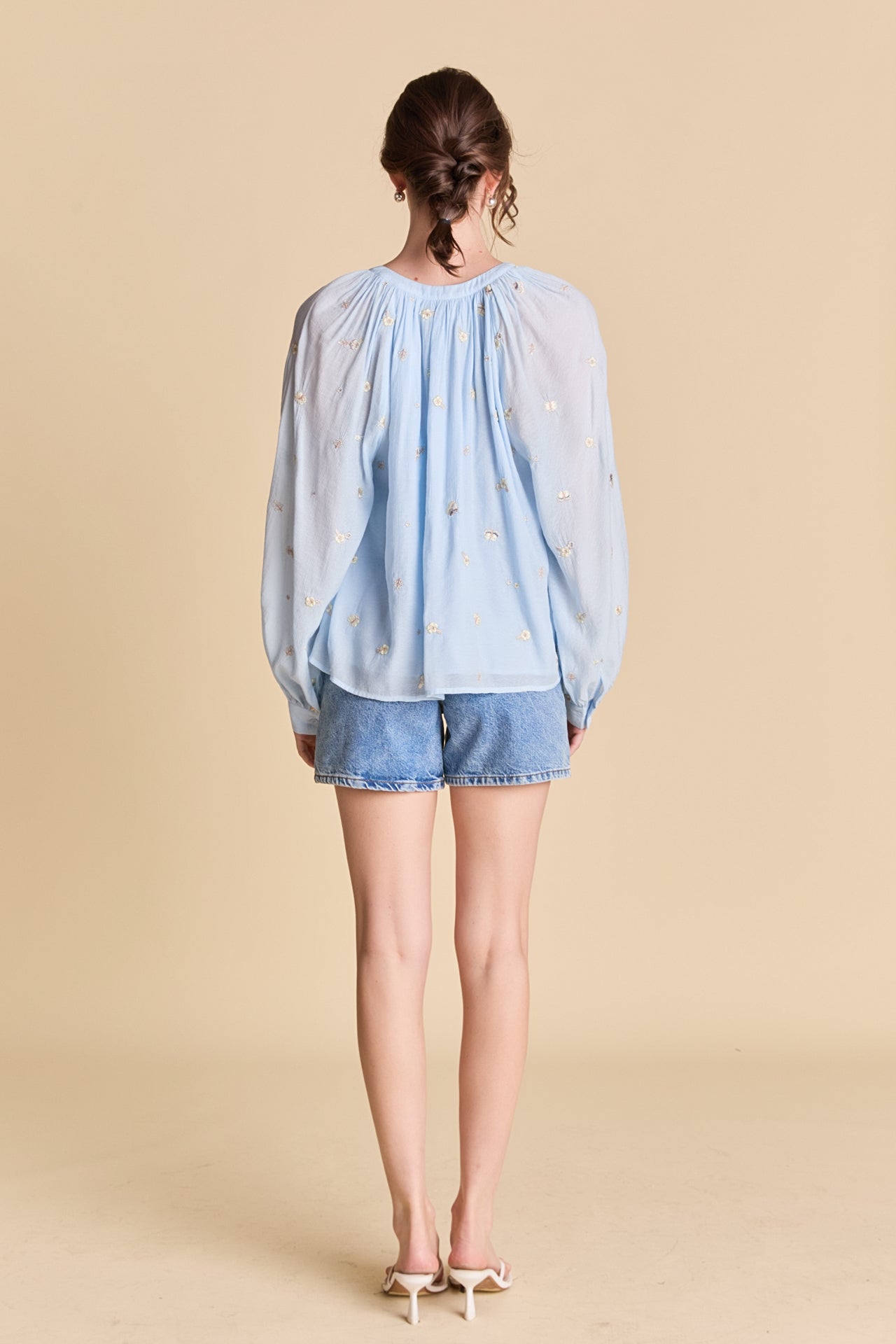 ENGLISH FACTORY - Embroidered Blouse - BLOUSES available at Objectrare