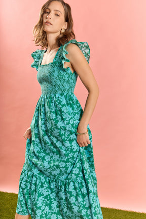 ENGLISH FACTORY - Lorelei Smocked Dress - DRESSES available at Objectrare