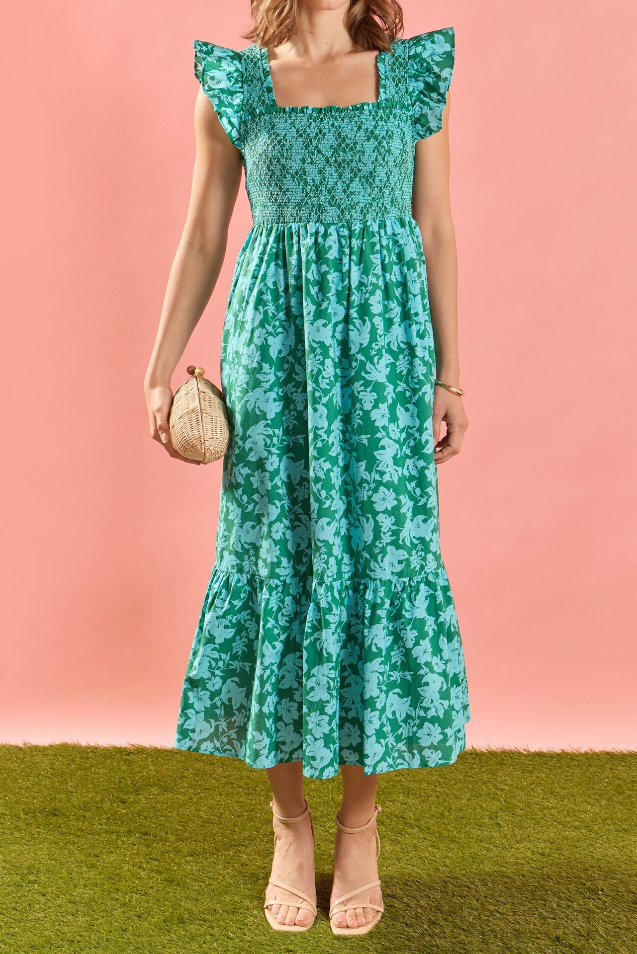 ENGLISH FACTORY - Lorelei Smocked Dress - DRESSES available at Objectrare