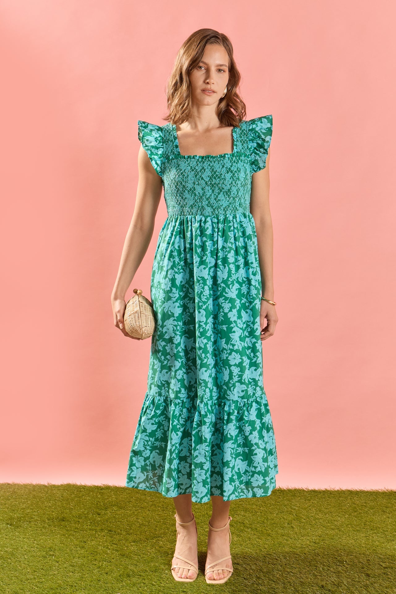 ENGLISH FACTORY - Lorelei Smocked Dress - DRESSES available at Objectrare