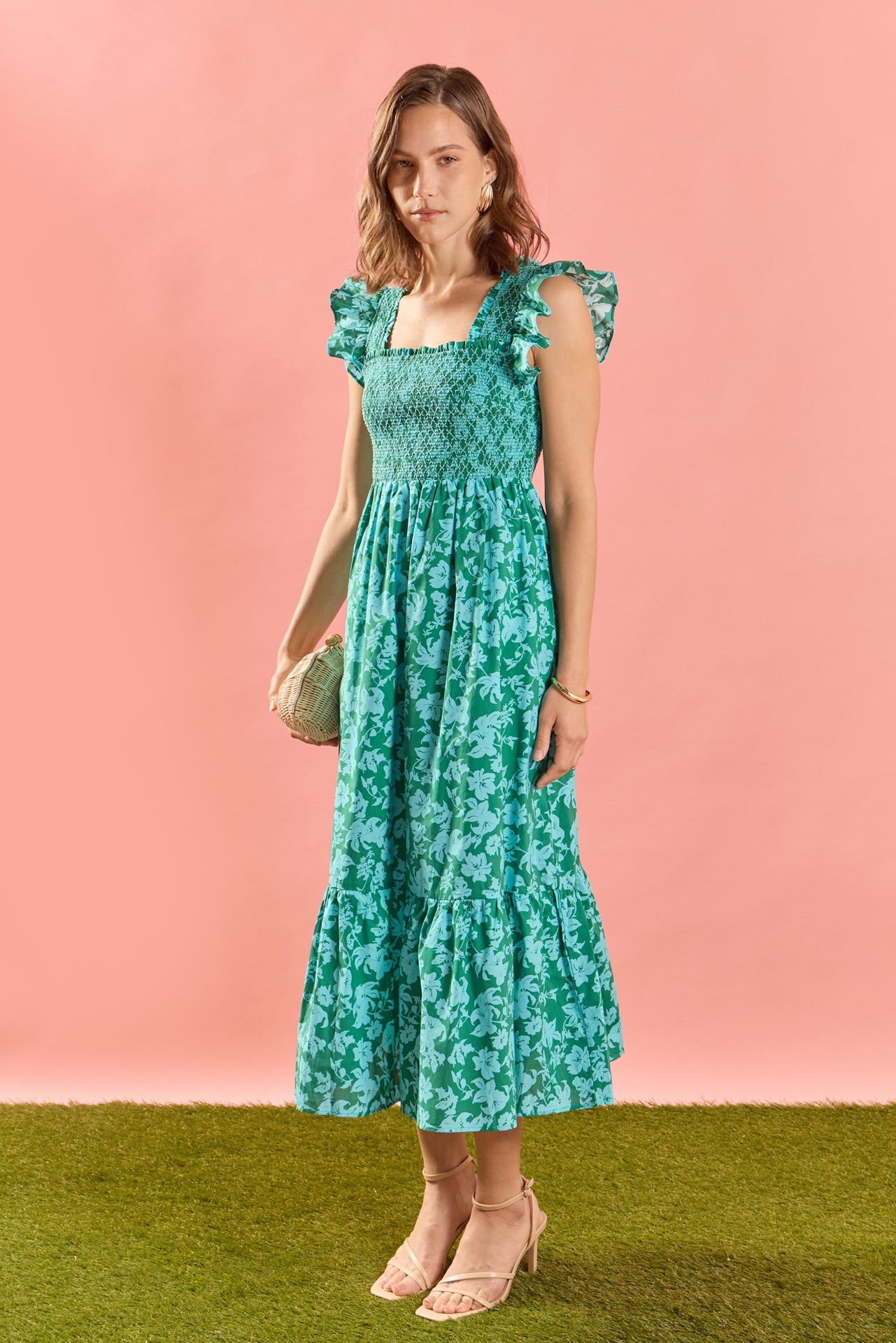 ENGLISH FACTORY - Lorelei Smocked Dress - DRESSES available at Objectrare