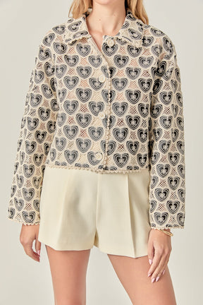 ENGLISH FACTORY - The Harlow Crochet Shirt - BLOUSES available at Objectrare