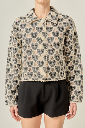 ENGLISH FACTORY - Harlow Crochet Shirt - BLOUSES available at Objectrare