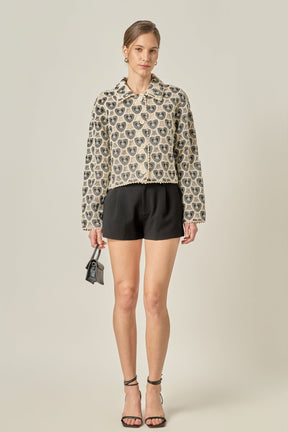 ENGLISH FACTORY - Harlow Crochet Shirt - BLOUSES available at Objectrare