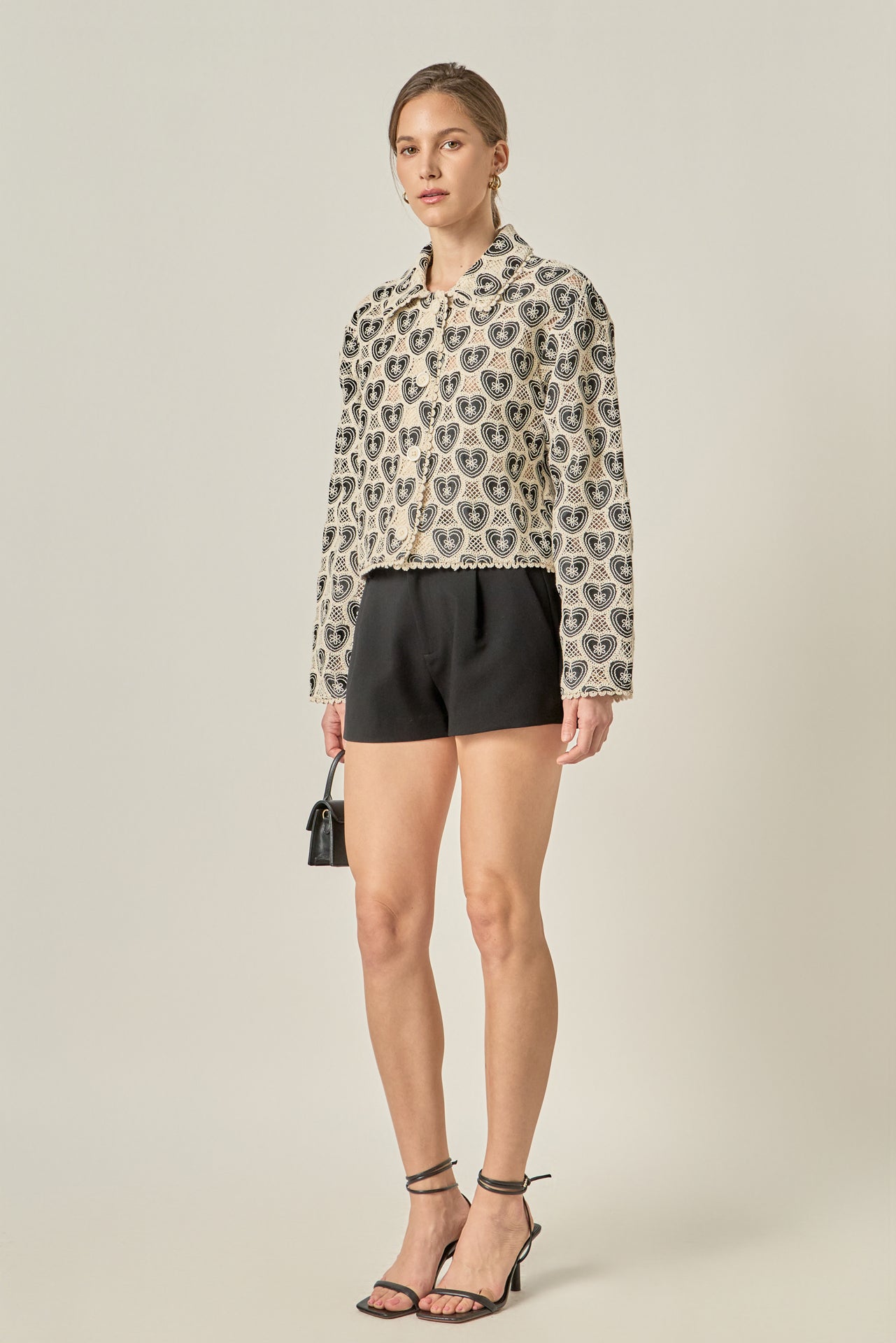 ENGLISH FACTORY - Harlow Crochet Shirt - BLOUSES available at Objectrare