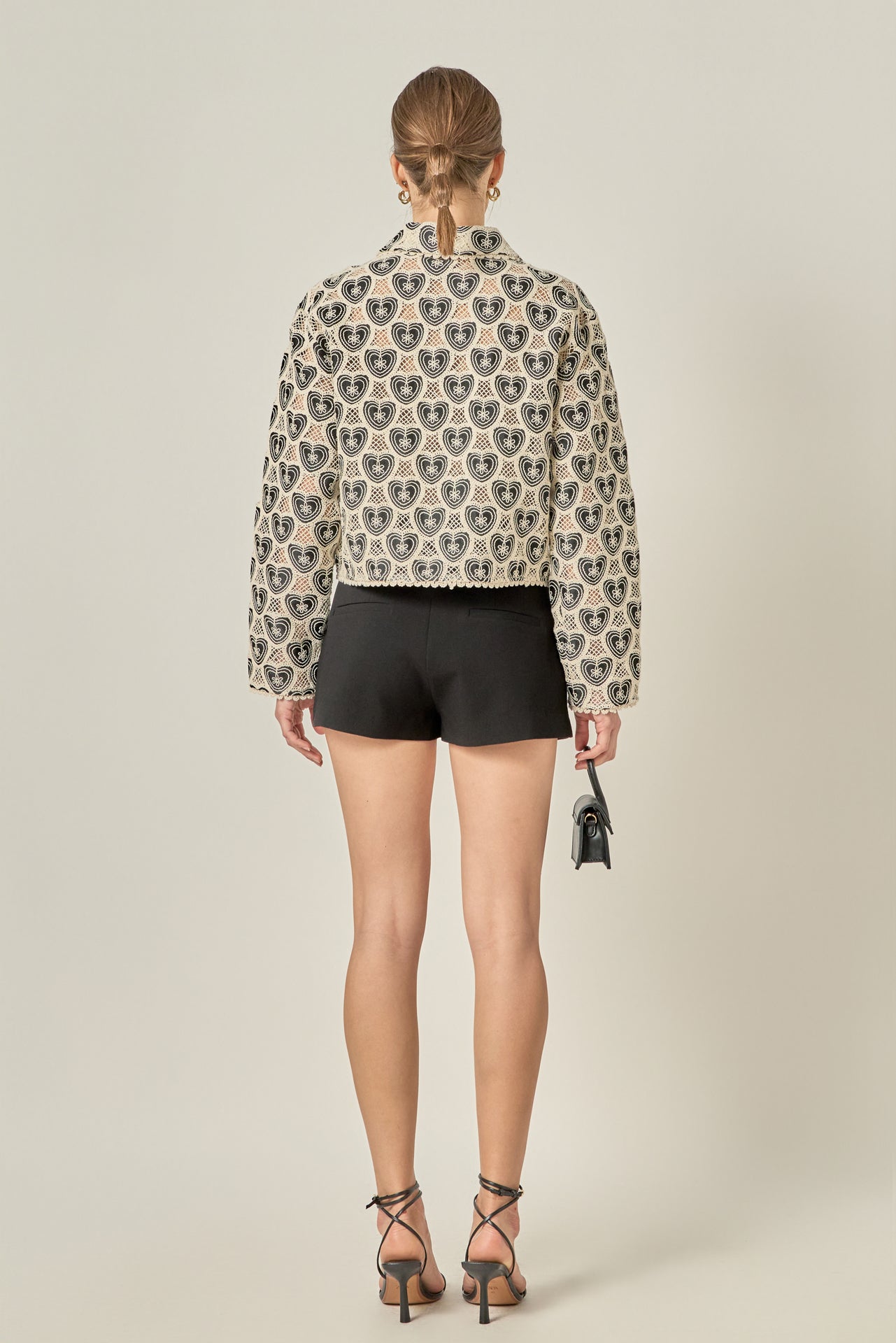 ENGLISH FACTORY - Harlow Crochet Shirt - BLOUSES available at Objectrare