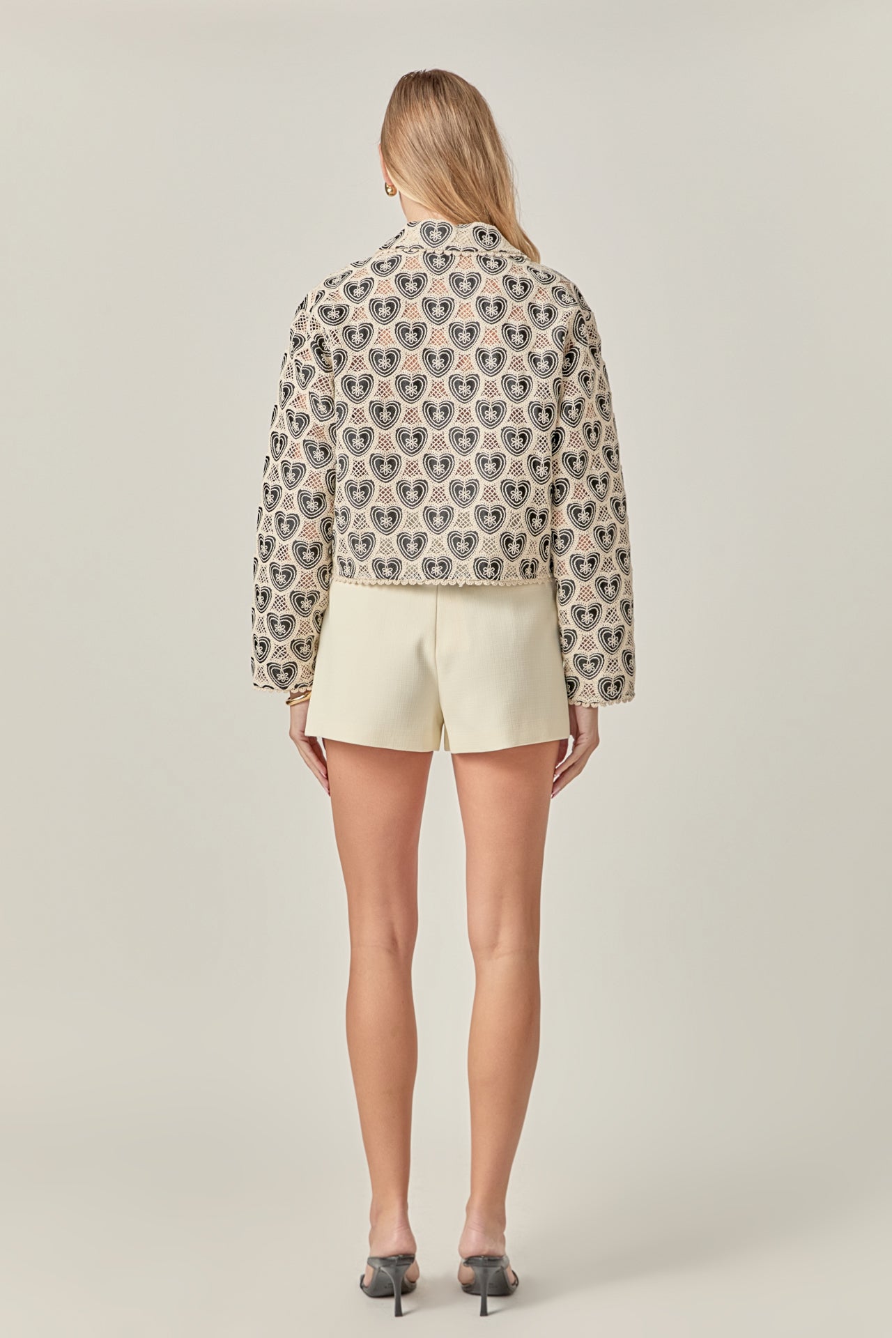 ENGLISH FACTORY - The Harlow Crochet Shirt - BLOUSES available at Objectrare
