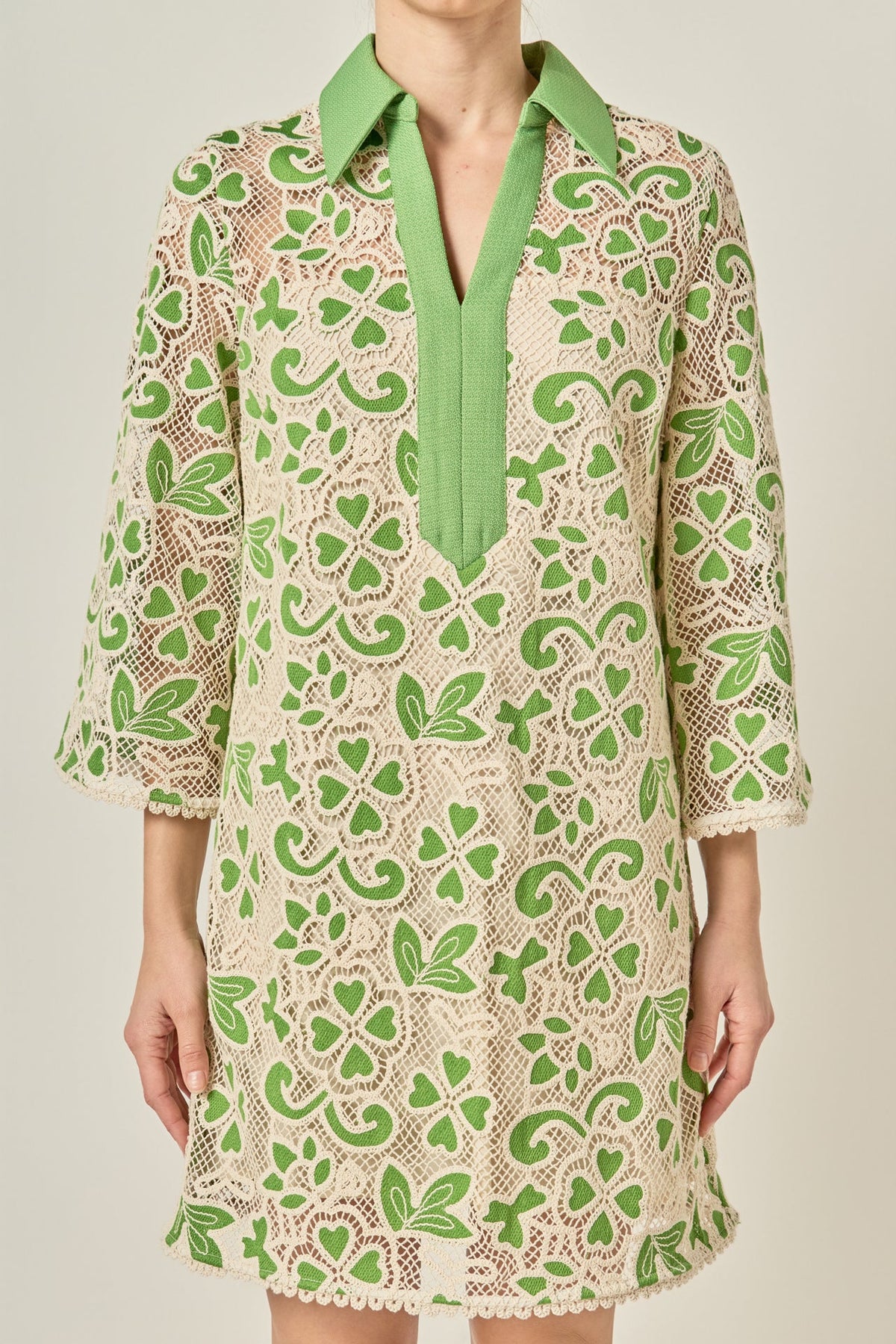 ENGLISH FACTORY - Francine Embroidered Dress - DRESSES available at Objectrare
