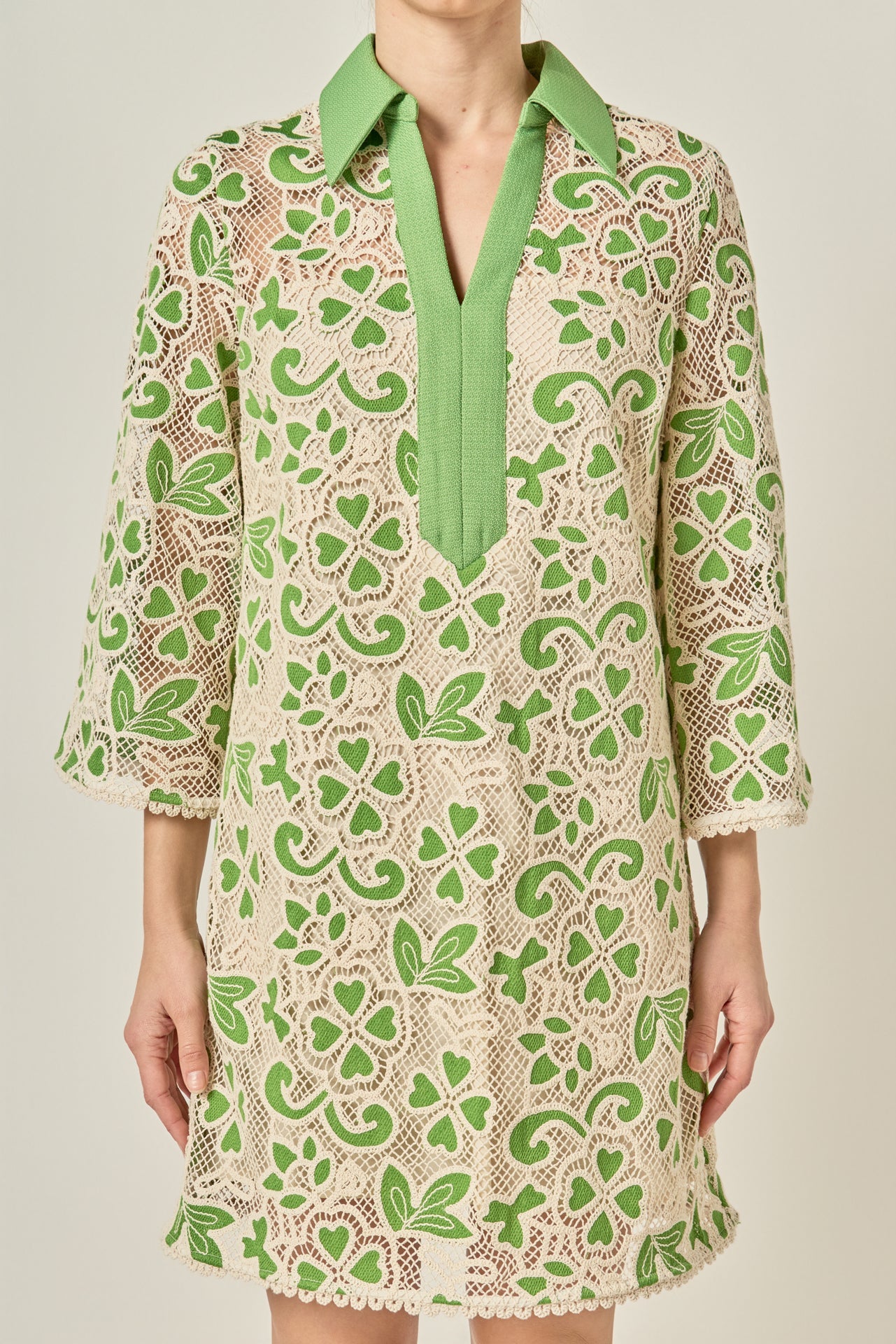 ENGLISH FACTORY - Francine Embroidered Dress - DRESSES available at Objectrare