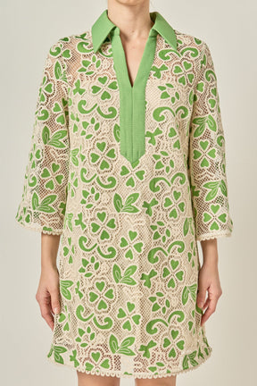 ENGLISH FACTORY - Francine Embroidered Dress - DRESSES available at Objectrare
