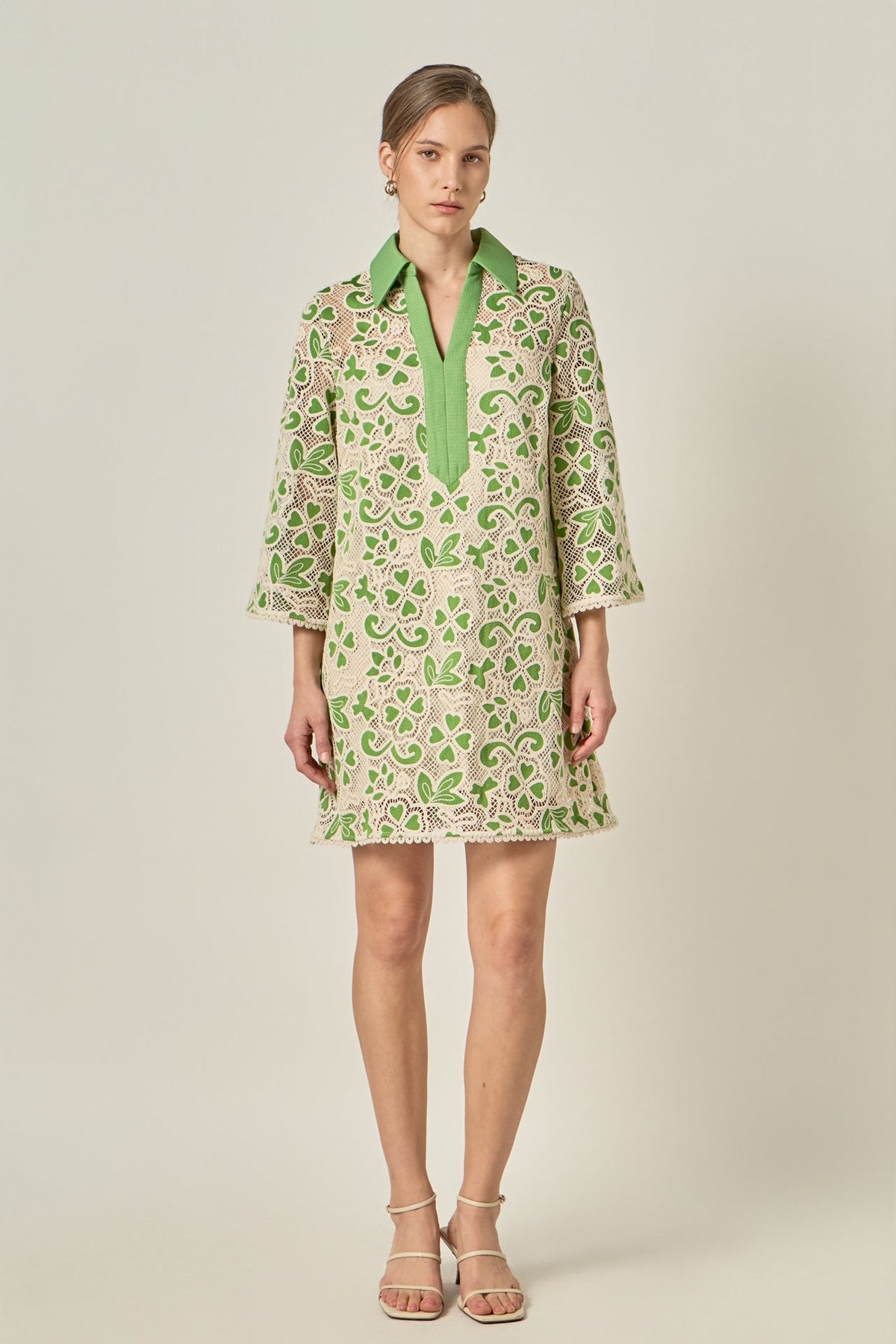 ENGLISH FACTORY - Francine Embroidered Dress - DRESSES available at Objectrare