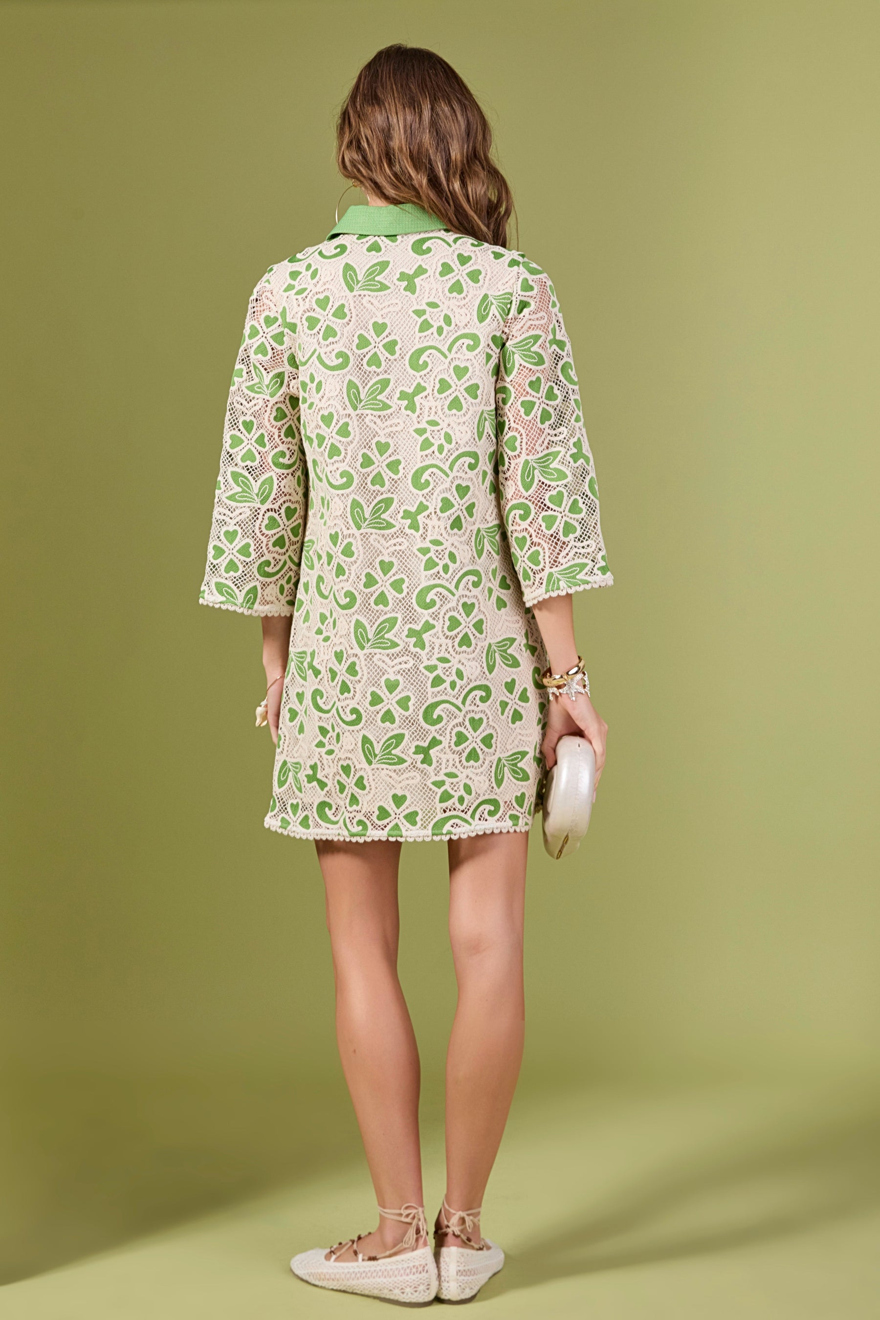 ENGLISH FACTORY - The Francine Embroidered Dress - DRESSES available at Objectrare