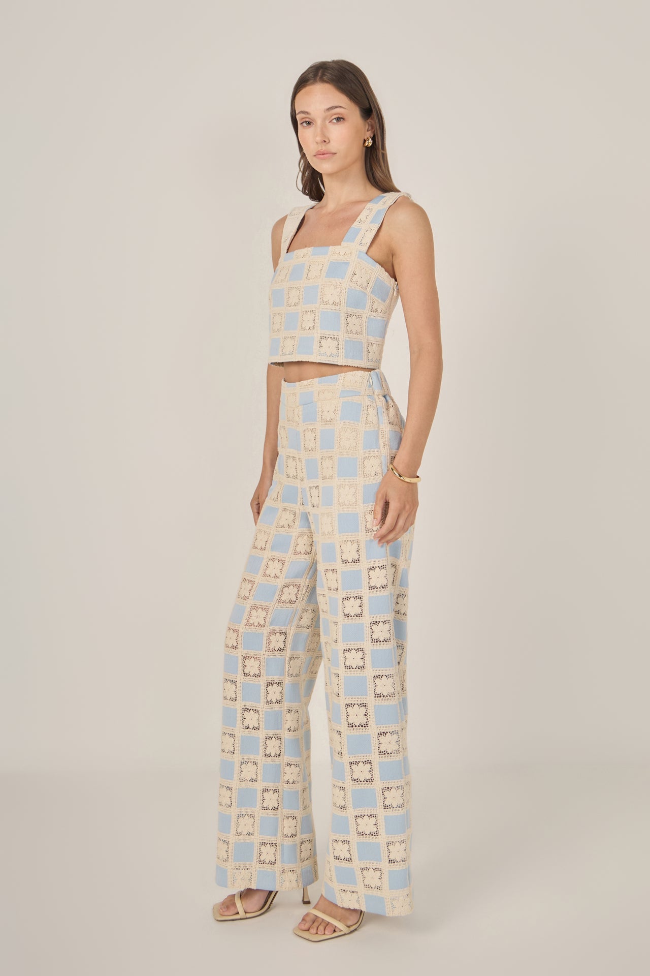 ENGLISH FACTORY - The Bria Crochet Top - TANK TOPS available at Objectrare