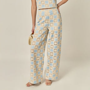 ENGLISH FACTORY - Bria Crochet Pants - PANTS available at Objectrare