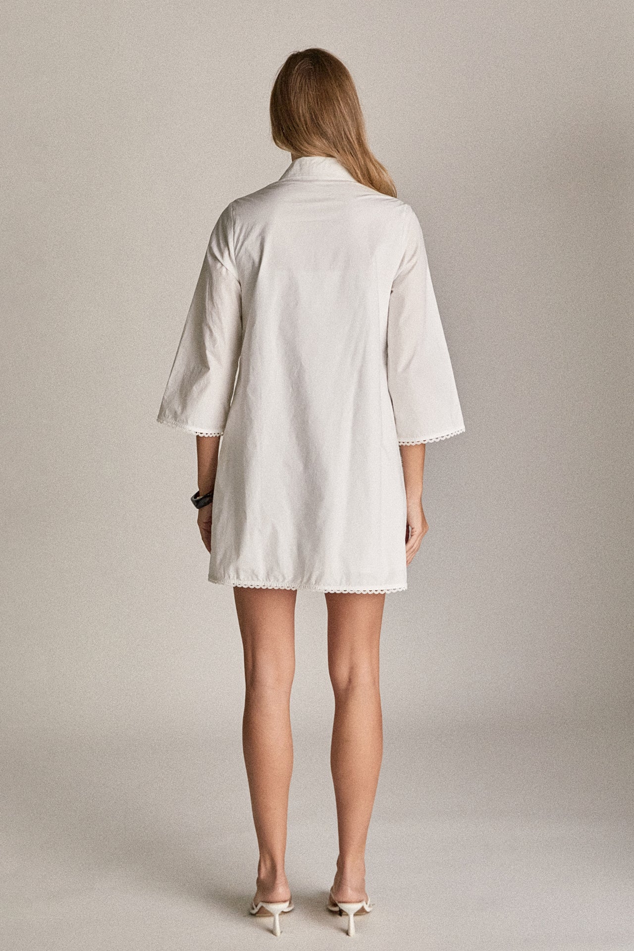 ENGLISH FACTORY - Lace Reverie Mini Dress - DRESSES available at Objectrare