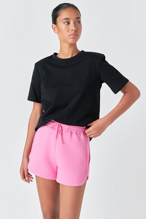 GREY LAB - Power Shoulder T-shirts - T-SHIRTS available at Objectrare