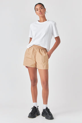 GREY LAB - Power Shoulder T-shirts - T-SHIRTS available at Objectrare