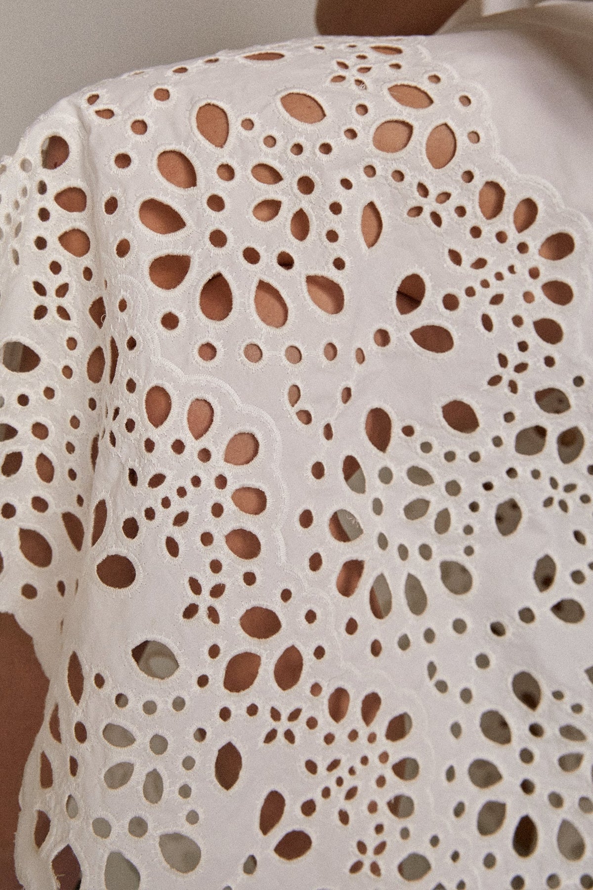 ENGLISH FACTORY - The Celine Eyelet Midi Dress - DRESSES available at Objectrare