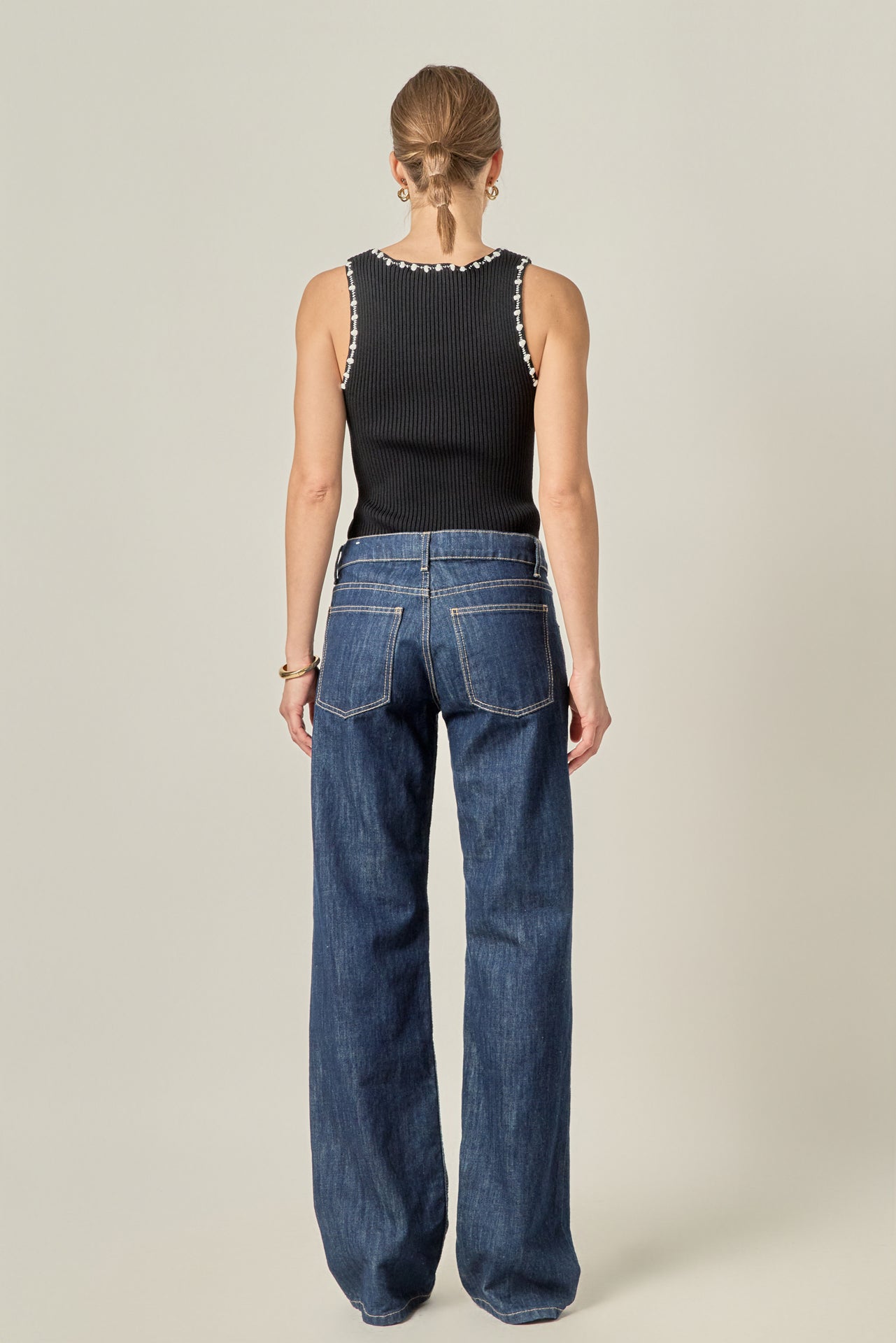 ENGLISH FACTORY - Crochet Sleeveless Top - TOPS available at Objectrare