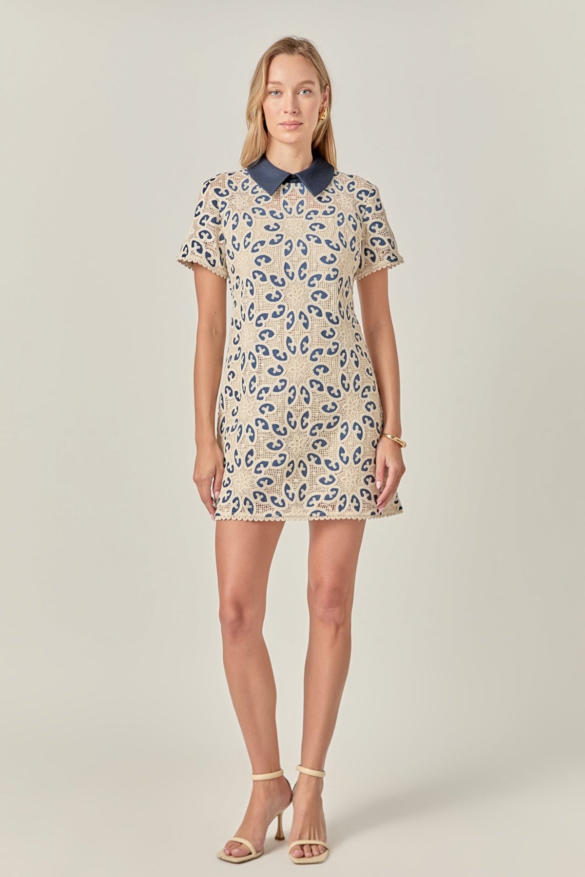 ENGLISH FACTORY - The Colette Crochet Dress - DRESSES available at Objectrare