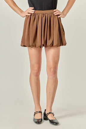 ENGLISH FACTORY - Balloon Mini Skirt - SKIRTS available at Objectrare