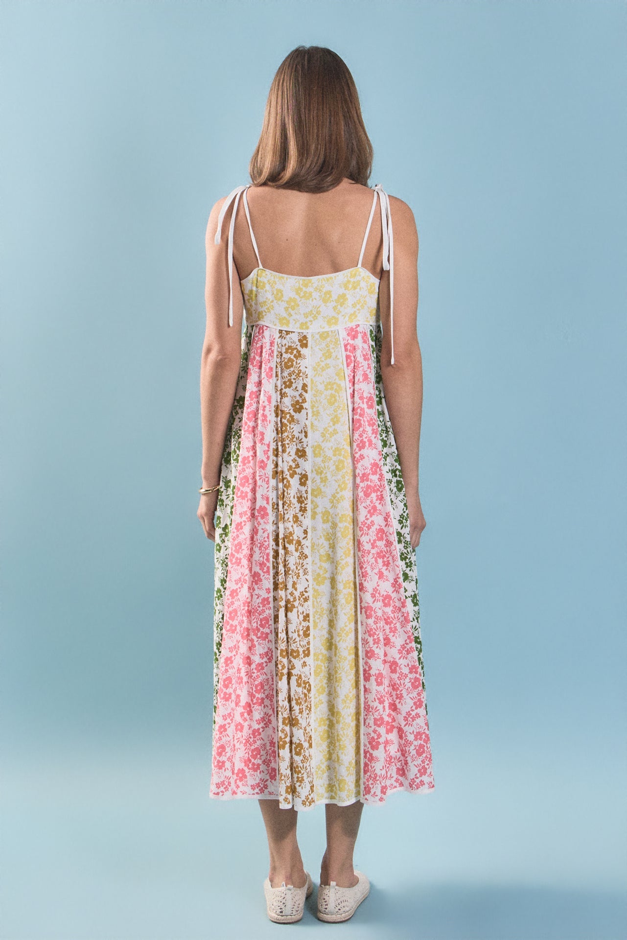 ENGLISH FACTORY - Maisie Colorblock Midi Dress - DRESSES available at Objectrare