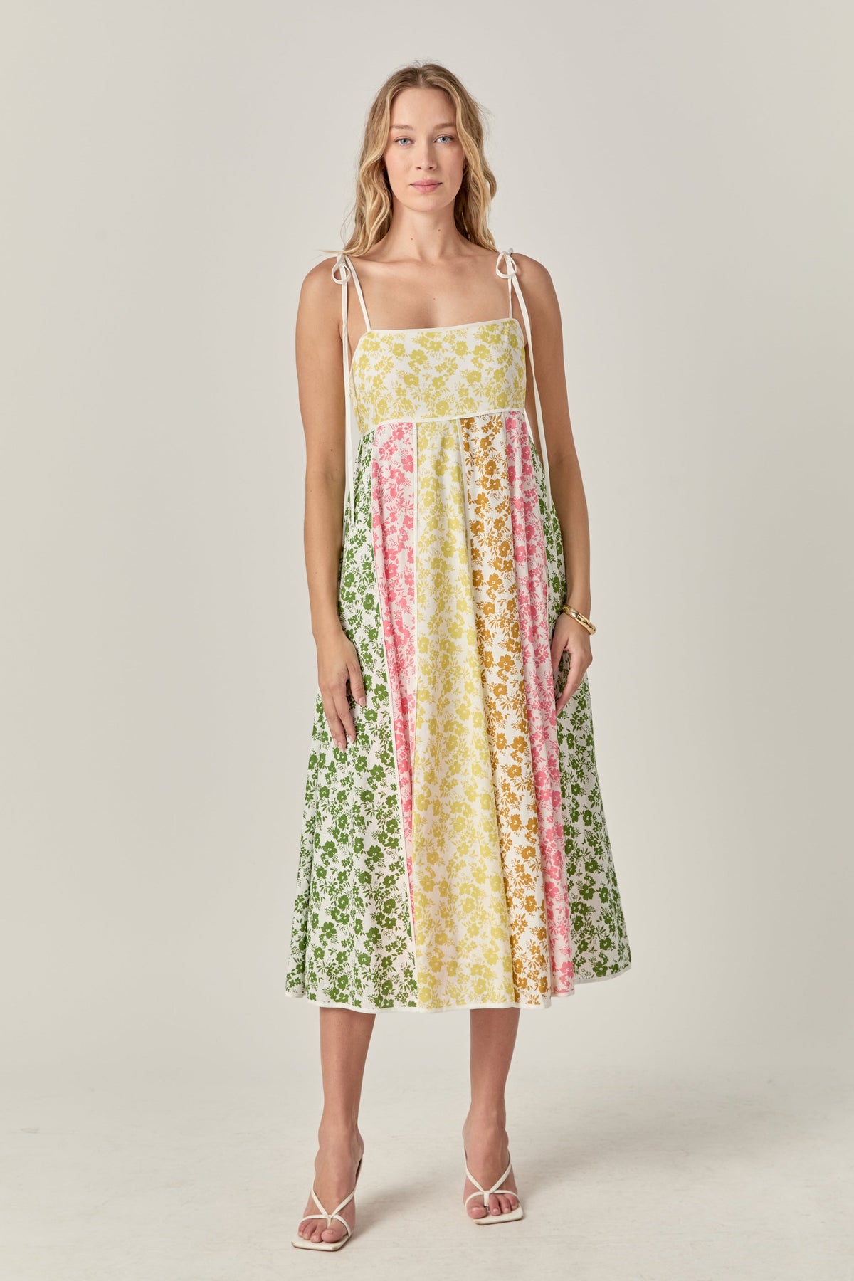 Maisie Colorblock Midi Dress