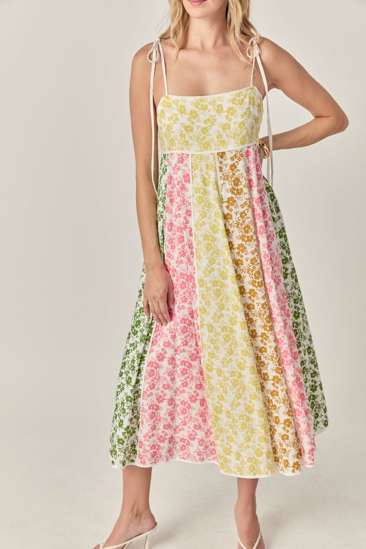 Maisie Colorblock Midi Dress