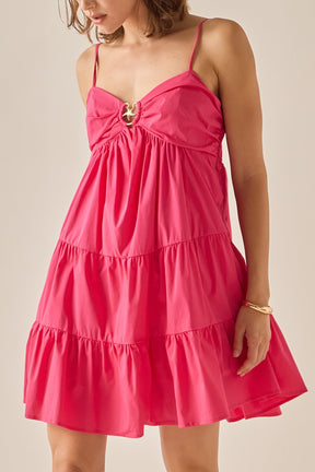 ENGLISH FACTORY - The Ellie Starfish Mini Dress - DRESSES available at Objectrare