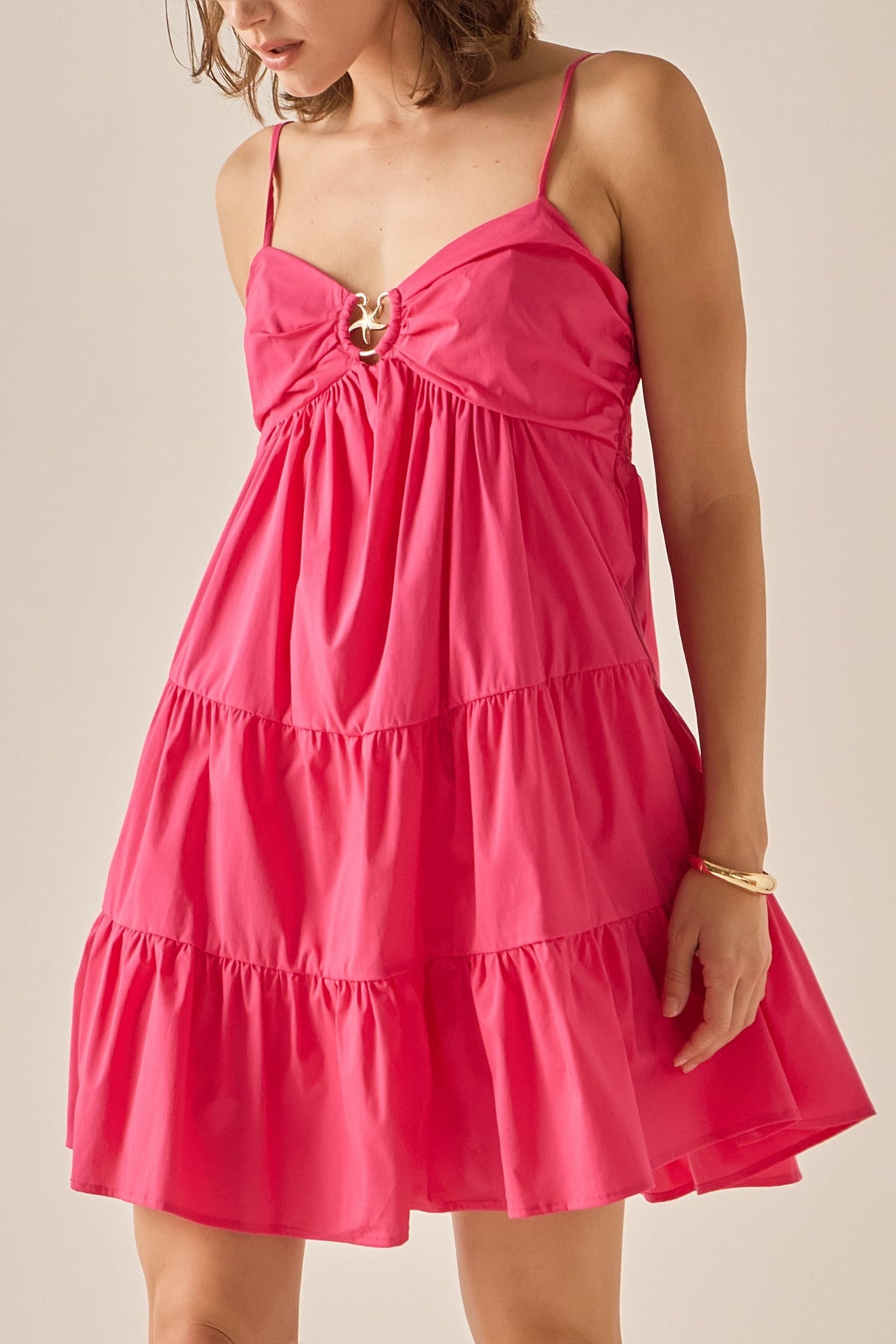 ENGLISH FACTORY - The Ellie Starfish Mini Dress - DRESSES available at Objectrare