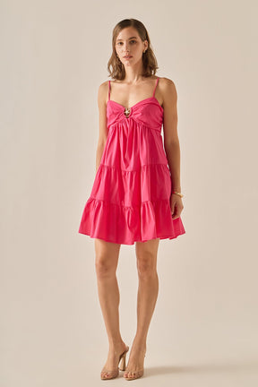 ENGLISH FACTORY - The Ellie Starfish Mini Dress - DRESSES available at Objectrare